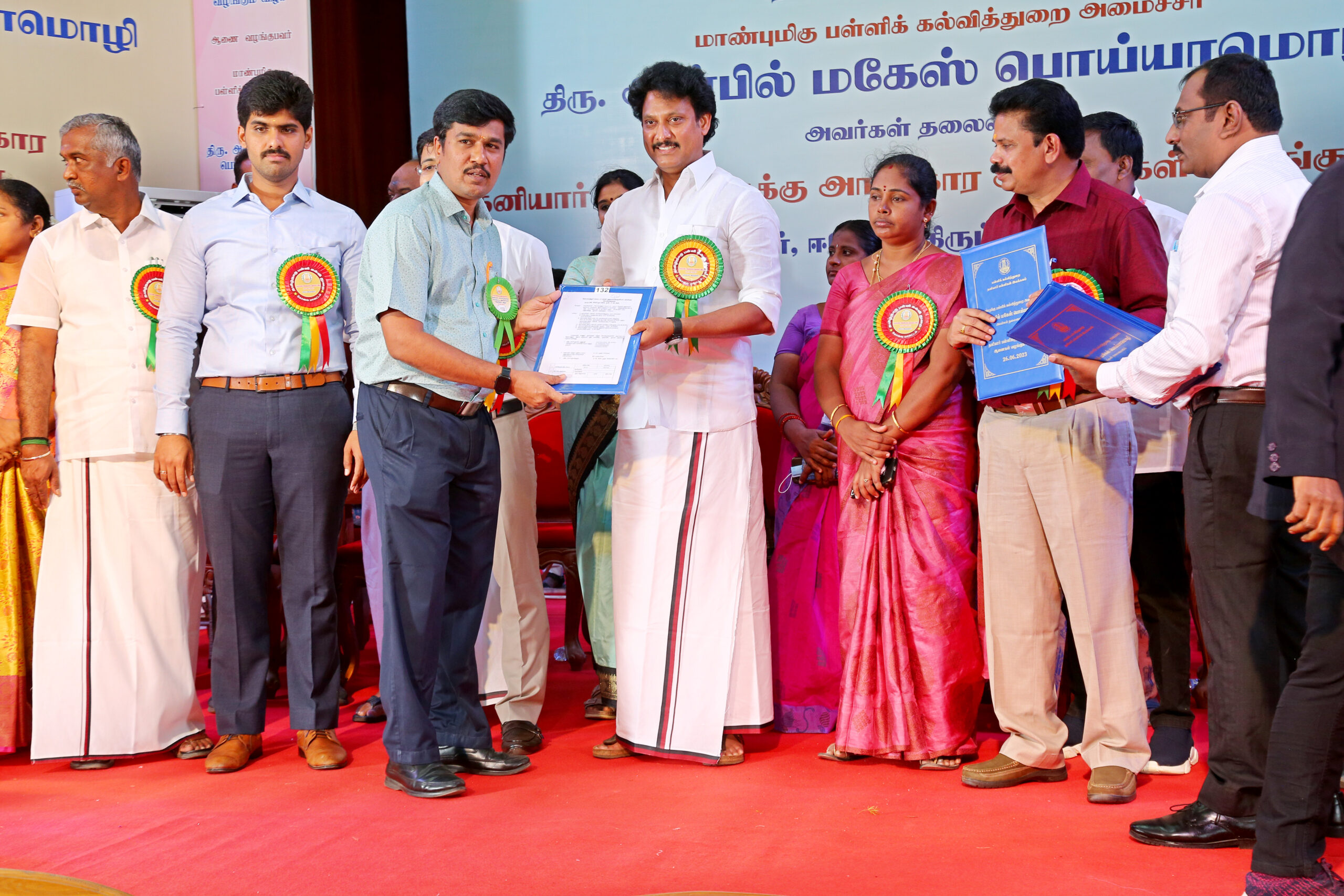 Mr.S.Boopathy, Correspondent has received the recognition for Chutties Caslte Pre-School from Thiru.Anbil Mahesh Poyyamozhi, Honourable Minister for School Education of Tamil Nadu.